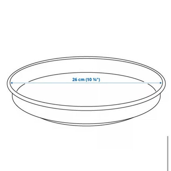 Ikea VARIERA Storage Turntable Lazy susan, White 10 ¼ " BRAND NEW 105.361.57 - Picture 7 of 7